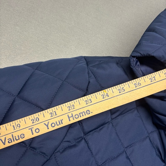 NWT Lands End Feather Free Insulated Jacket Size Womens 3XL Navy Blue Full Zip - Picture 4 of 9